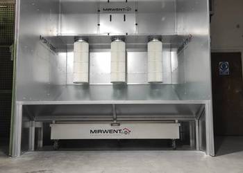 Kabina do malowania proszkowego na wymiar