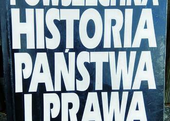 Powszechna historia państwa i prawa książki księgarnie Prag