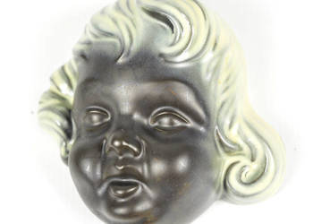 Ceramiczna figura ścienna Cortendorf Niemcy lata 50.