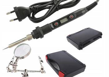 Lutownica Precyzyjna 80W | ESD SAFE, Regulacja 180–500°C