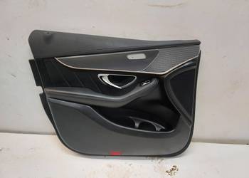 Mercedes EQC 400 W293, TAPICERKA BOCZEK DRZWI LEWY PRZÓD