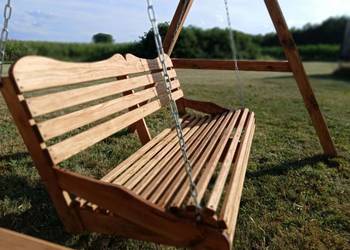 Huśtawka bujawka ogrodowa