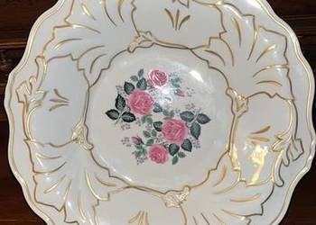 Patera. Syg. L Kunst- Echt gold. Handarbeit.  Złocona prawd