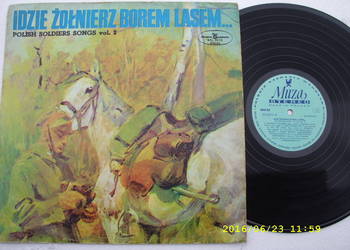 Plyta winylowa LP; folk; IDZIE ZOLNIERZ BOREM LASEM VOL.2 .