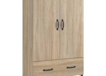 Wysoka szafka dąb sonoma 70x31x115 cm materiał drewnopochodny WM-812540