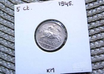 Hiszpania 5 Centymów 1945r