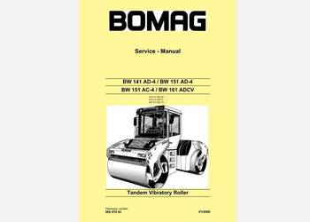 BOMAG BW 141AD-4 BW151AD-4 BW151AC-4 BW161ADCV ins. naprawy
