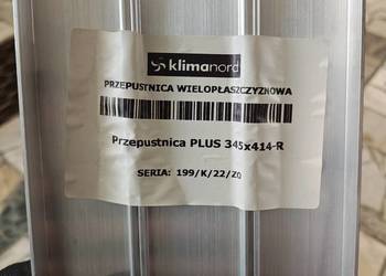 Przepustnica Plus aluminiowa 345x414-R