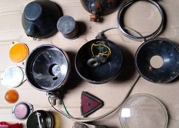 WSK ursus Zetor lampy klosze odblaski pozostałość.