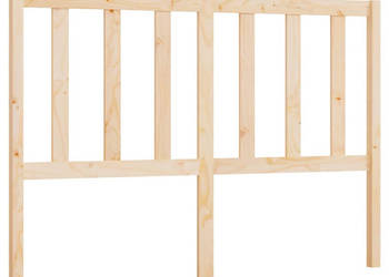 Wezgłowie łóżka 146x4x100 cm lite drewno sosnowe WM-817740