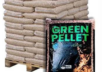 TERRA VERDE PELET BUKOWY A1 6 MM - PALETA 975 KG OPAŁ PELLET