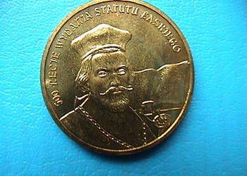 Moneta 2zł. - 500 Lecie Wydania Statutu Łaskiego