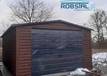 Garaż Blaszany 4x6-Producent ROBSTAL