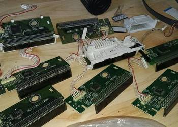 moduły wyświetlaczy LCD stosowane w licznikach i zegarach samochodowych vol