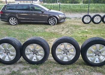 Kola zimowe 225/55/16 audi 5x112