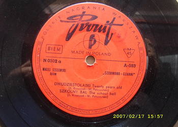 K. SINGIE ;M. KOSSOWSKI+ CZERWONO CZARNI - DWUDZIESTOLATKI.