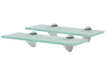 vidaXL Półki szklane, 2 szt., 30x20 cm, 8 mm(SKU:3051518)