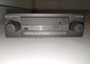 RADIO SAFARI 6 DIORA MONO STEREO SPRAWNE PRL