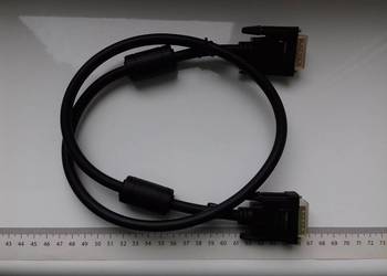 Kabel AmazonBasic DVI-D Dual Link, 24+1, 90cm, 0,9m, kolor czarny, Nowy, be