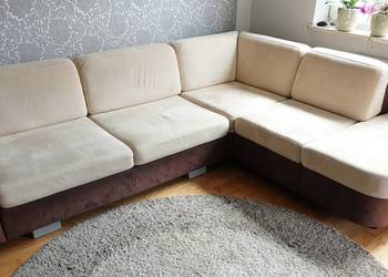 Duży rozkładany narożnik STILO, kanapa, sofa, rogówka, bdb stan