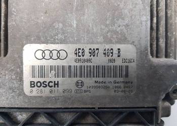 KOMPUTER SILNIKA ECU 4E0907409B AUDI A8 D3