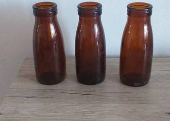 Butelki na śmietanę prl