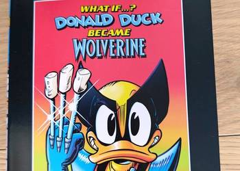 Komiks - Kaczor Donald jako Wolverine