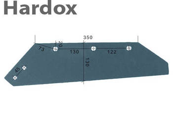 Lemiesz 300ha! HARDOX 1903672/L części do pługa LANDSBERG