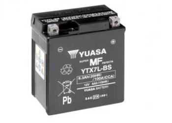 Akumulator motocyklowy YUASA YTX7L-BS AGM 6,3Ah 100A