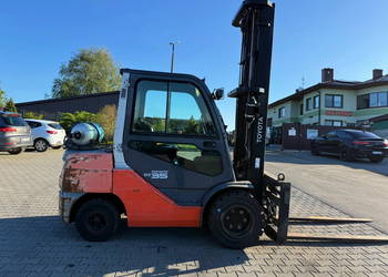 wózek widłowy TOYOTA 8FGJF35 Triplex przesuw pozycjoner kabina 3500kg