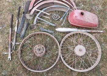 romet motorynka wsk części koła tłumik puszka szmerów kapa dezamet 023