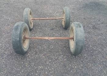 Oś kompletna z kołami