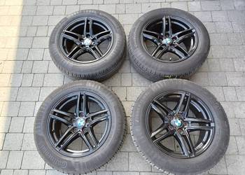 ** Koła Alufelgi 17 Cali BMW X3 E83 Czarne z Oponami Continental