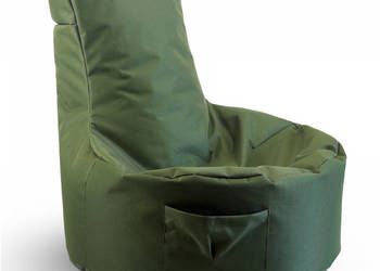 PUFA FOTEL SIEDZISKO WOREK SAKO MEGA KOMFORT ANMUR zielona