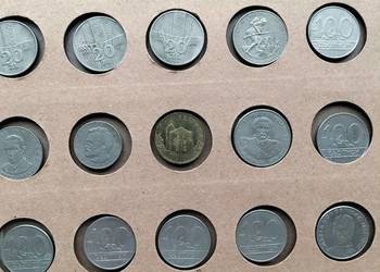 Kolekcja starych monet PRL 72 sztuki