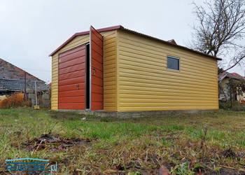 Konstrukcja Stalowa 4x5m DACH DWUSPADOWY!