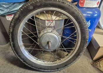 Simson S51 koło przód, szczęko trzymacz, bęben