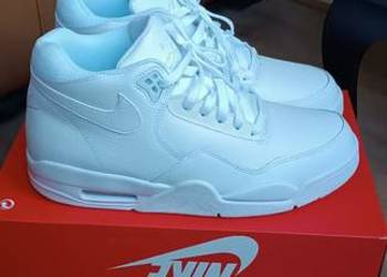 Nike AIR Flight MID Triple white rozmiar 43