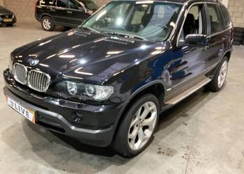 bmw x5 4.4 czarna na czesci automat