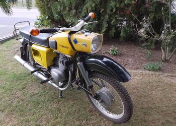 Motocykl MZ Es 125 Trophy stan licznika 4180 km