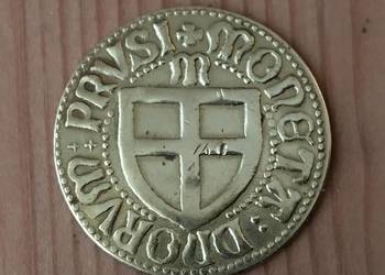 Replika szeląga zakonu krzyżackiego
