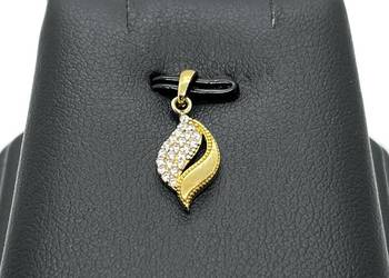 Nowa Złota Zawieszka Próby 333 0,53g Cyrkonie