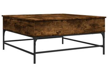 Stolik kawowy przydymiony dąb 95x95x45 cm WM-3217066