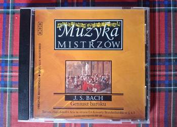 Muzyka Mistrzów J.S.Bach Geniusz Baroku CD