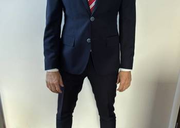 Garnitur granatowy Próchnik - model Belweder (rozmiar 50N)