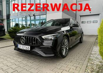 Mercedes C 43 AMG Burmester, skrętna oś, head-up. Gwarancja. Bezwypadkowy.…