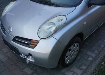 BŁOTNIK LEWY PRZÓD NISSAN MICRA K12 HB 3D 03+
