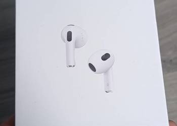 Nowe słuchawki Bezprzewodowe Airpods 3