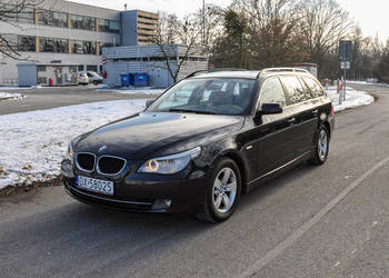 BMW Seria 5 Automat Lift 2009 r. Skóry Bezwypadkowa