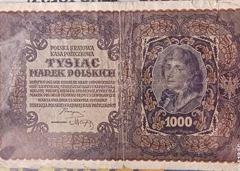 1000 Marek Polskich 1919 r. Warszawa Seria III 1000 Marek Polskich 1919 r. Warszawa Seria III